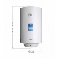 Водонагреватель Midea D80-15F1(W)
